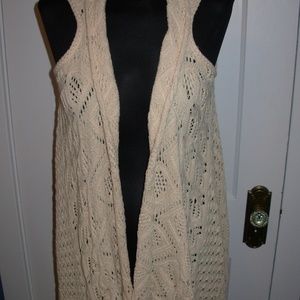 Crochet Hi/ Lo Vest